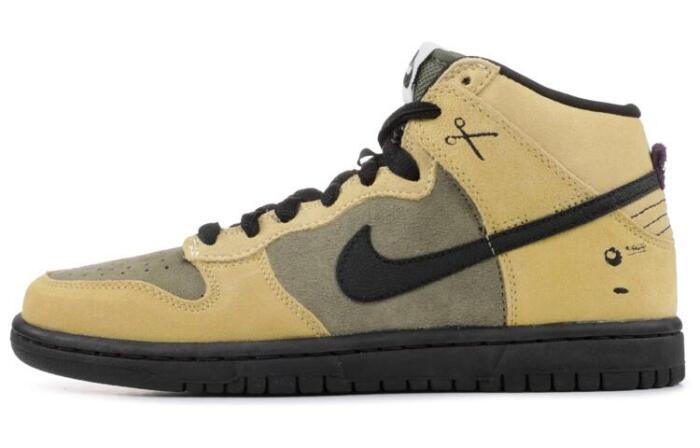 Nike Dunk SB High Chrome Ball Incident