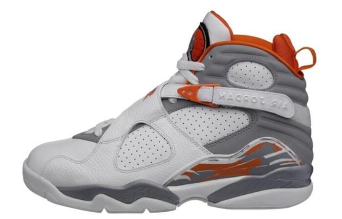 Air Jordan 8 Retro Orange White