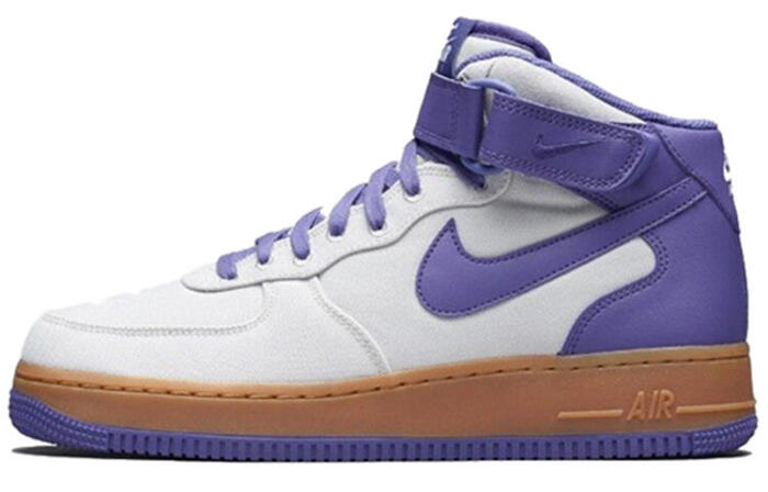 Nike Air Force 1 Mid Light Bone Purple Beige