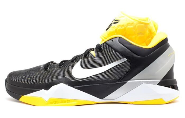 Nike Zoom Kobe 7 Black White Del Sol 7