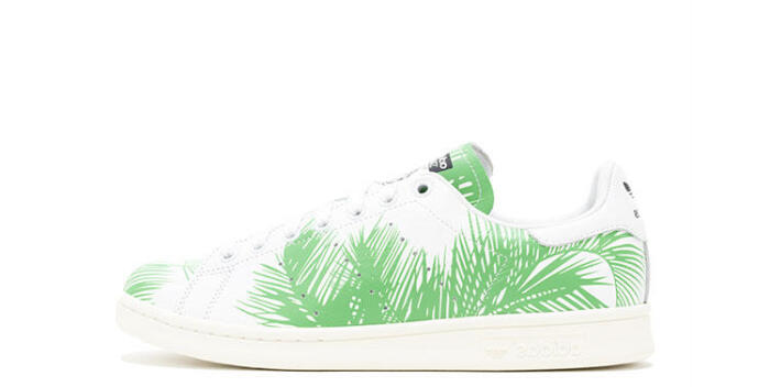 Pharrell x adidas originals Stan Smith BBC Palm Tree Green