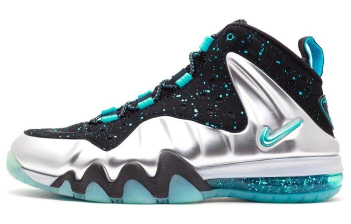 Nike Barkley Posite Max Metallic Silver Gamma Blue