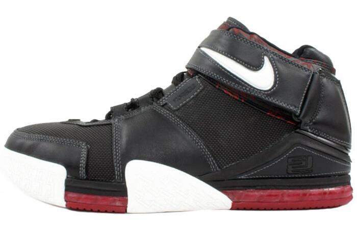 Nike LeBron Zoom 2 Black Crimson