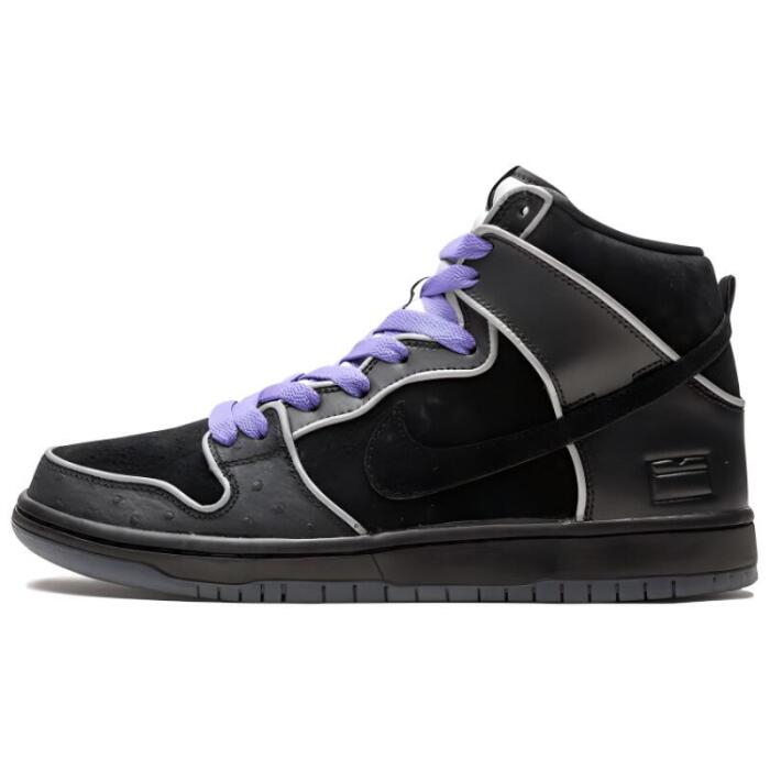 Nike Dunk SB High Black Purple Box