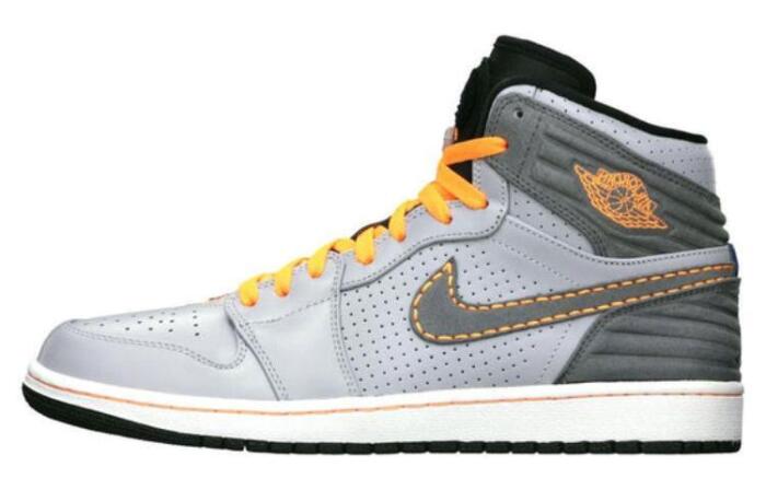 Air Jordan 1 Retro 93 Wolf Grey Orange