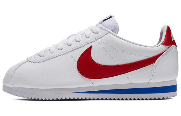 Nike WMNS Classic Cortez Leather “White/Varsity Red”