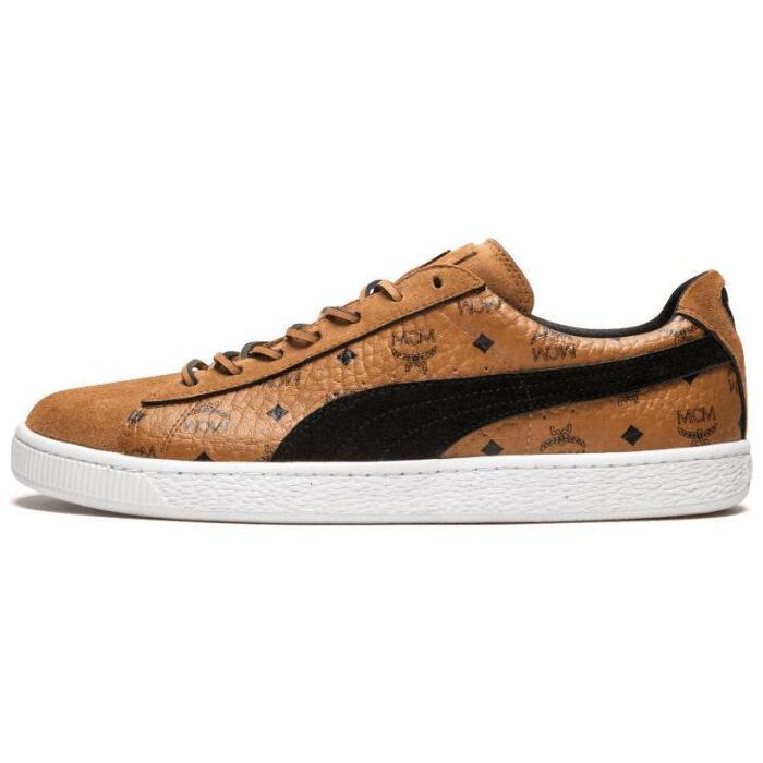 Mcm X Puma Suede Classic Tan