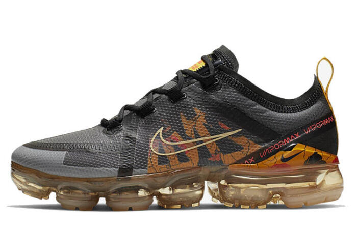 Nike VaporMax 2019 Floral Black University Gold 2019