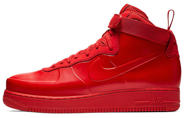 Nike Air Force 1 Foamposite Goes Full Red