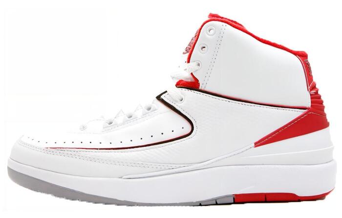 Air Jordan 2 Retro White Red CDP (2008)