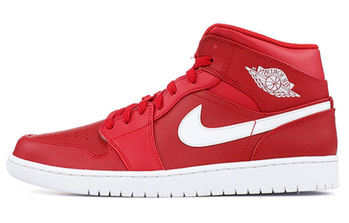 Air Jordan 1 Retro Mid Gym Red White