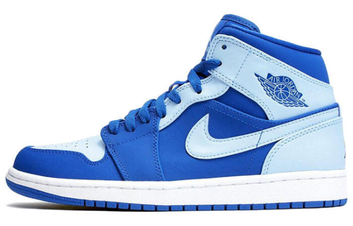 Air Jordan 1 Retro Mid Team Royal Ice Blue 2017