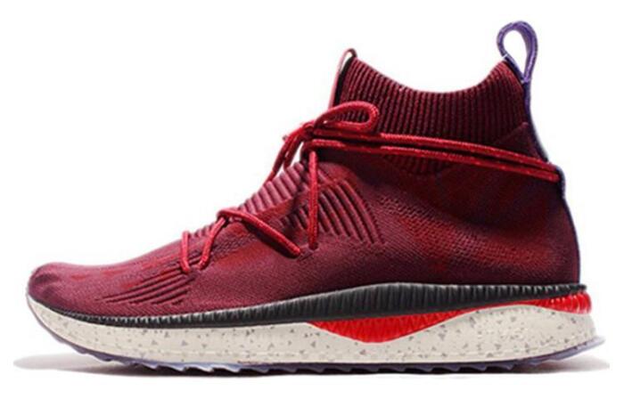 Naturel x Puma Tsugi EvoKnit Sock "Bordeaux"
