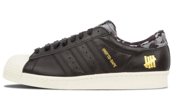 Undefeated x Bape x adidas originals Superstar 80s