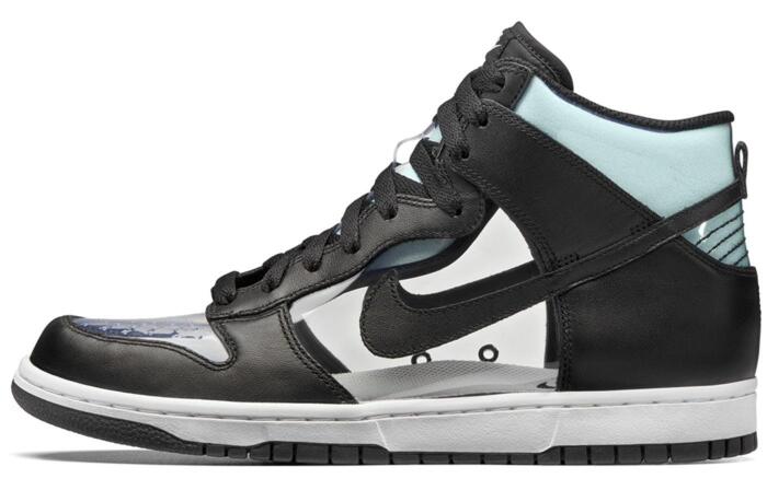 Nike Dunk High Comme Des Garcons Clear