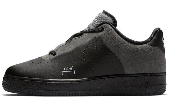A-COLD-WALL* x Nike Air Force 1 Black acw