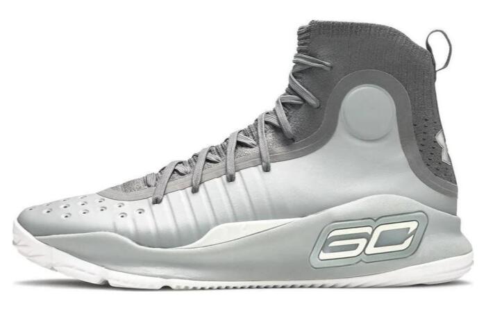 Under Armour Curry 4 Overcast Grey 4