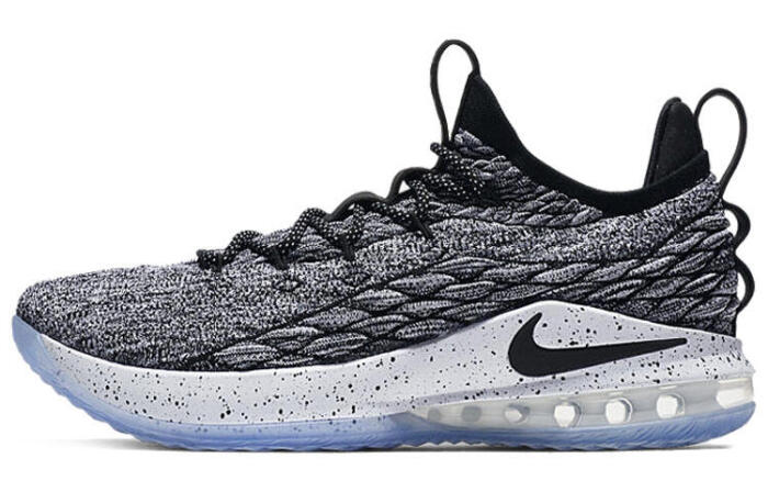 Nike LeBron 15 Low EP Oreo Black White