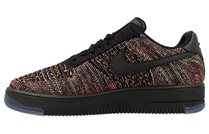 Nike Air Force 1 Low Flyknit Black Multi-Color