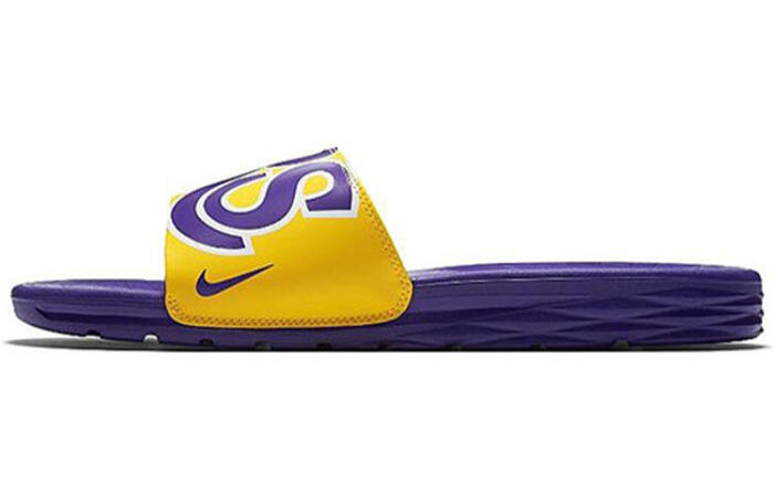 NBA x Nike Benassi Solarsoft "Lakers"