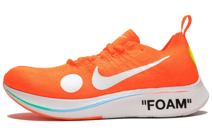 Off-White x Nike Zoom Fly Mercurial Total Orange