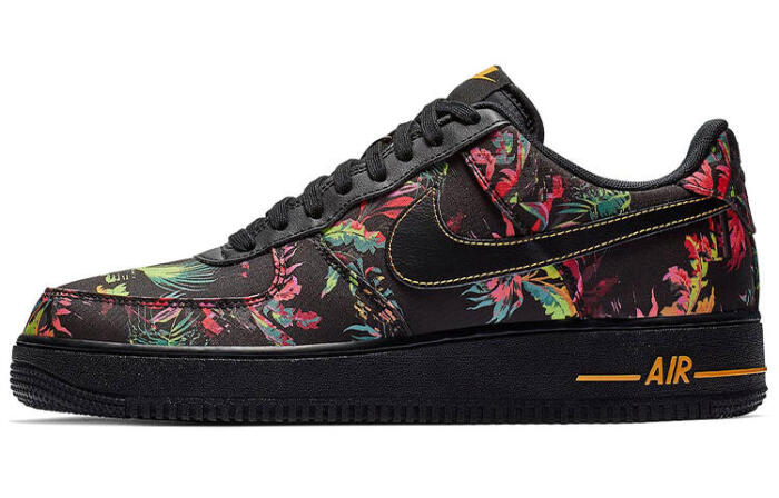 Nike Air Force 1 Black Floral