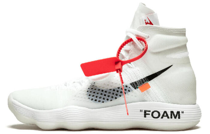 Nike React Hyperdunk 2017 Flyknit Off-White Virgil The Ten