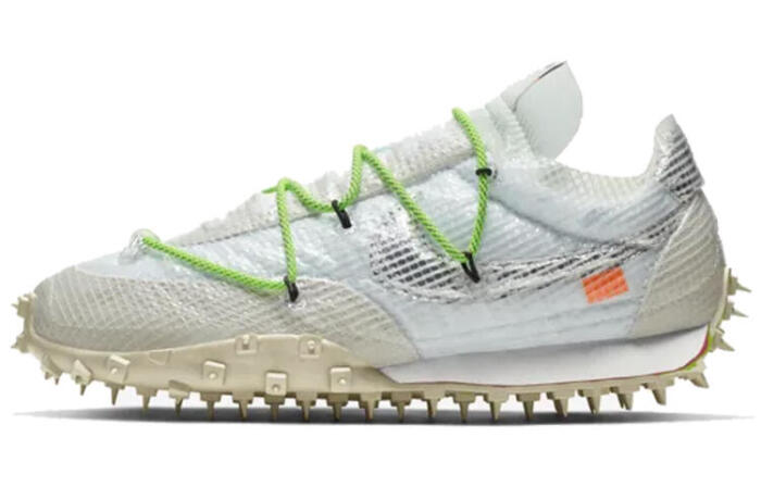 OFF-WHITE x Nike Waffle Racer 'Electric Green'
