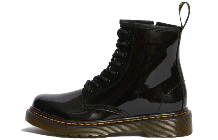 Dr.Martens/ 1460 Junior Patent Leather Ankle Boots
