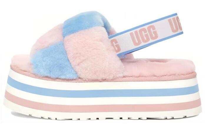 UGG DISCO Checker Slide