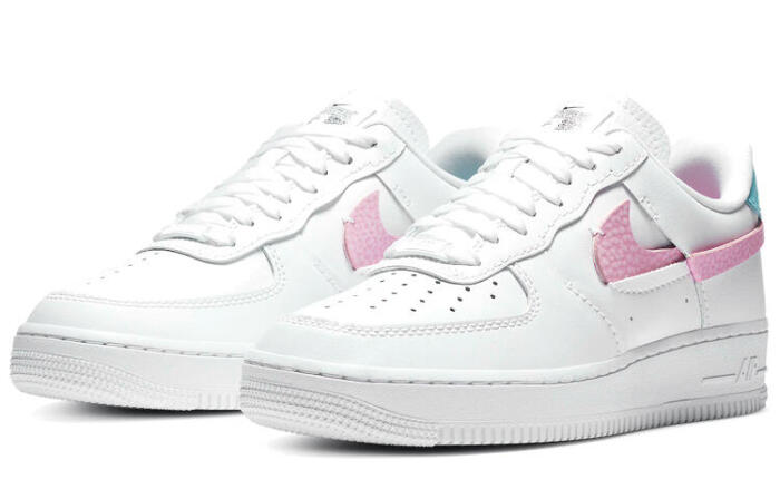 Nike Air Force 1 LXX White Pink Aqua