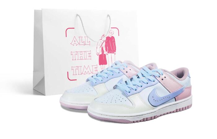【】 Nike Dunk Low pink oxford