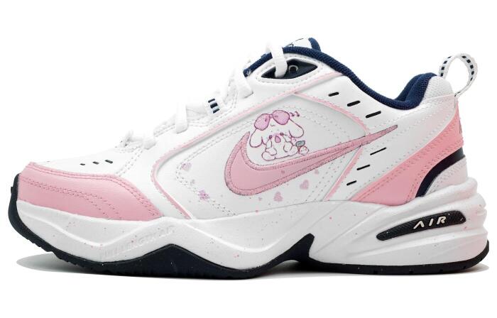 【】 Nike Air Monarch 4 White Navy PU
