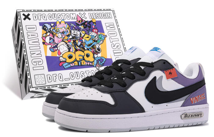 【】 Nike Court Borough GS