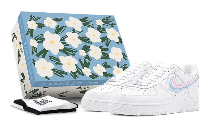 【】 Nike Air Force 1 Low   SWOOSH    GS