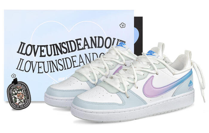【】 Nike Court Borough Low 2 GS