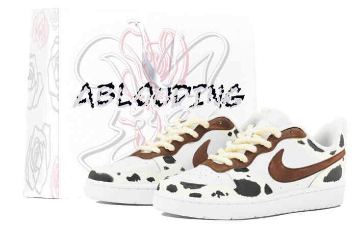 【】 Nike Court Borough 2 ABLOODING GS