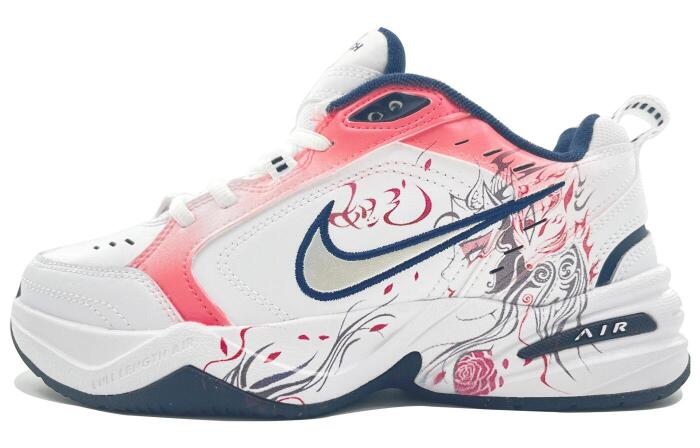 【】 Nike Air Monarch 4 White Navy