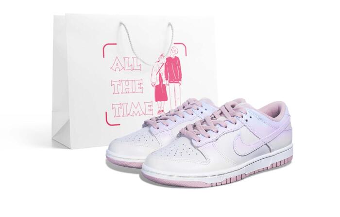 【】 Nike Dunk Low pink oxford