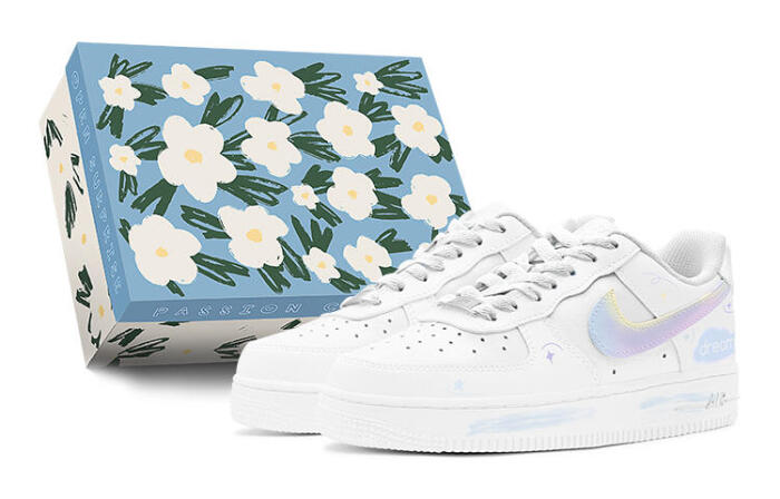 【】 Nike Air Force 1 Low SWOOSH GS