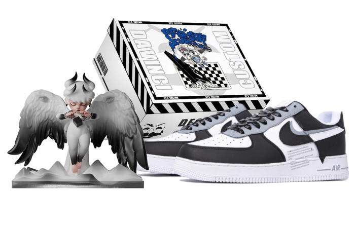 【】 Nike Air Force 1 Low DEEMEN BOI