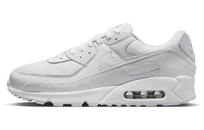 Nike Air Max 90 "Triple White" Built With Mix Materials