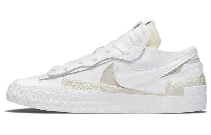 Sacai x Nike Blazer "White Patent Leather"