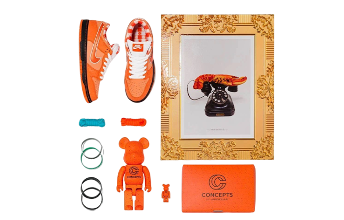 CONCEPTS x Nike Dunk SB "Orange Lobster"