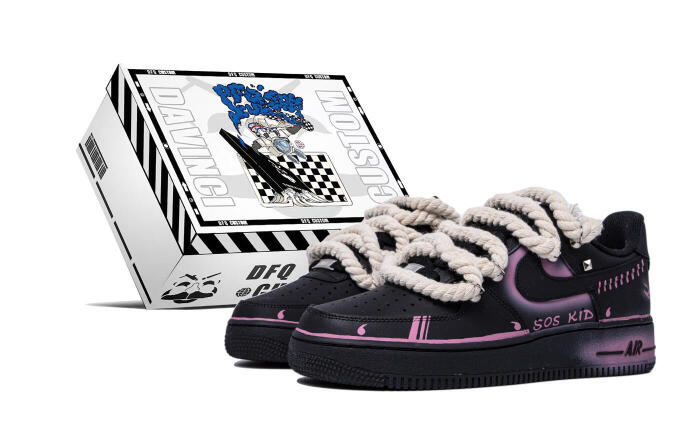 【】 Nike Air Force 1 FUN FOR FUN SOS KID GS