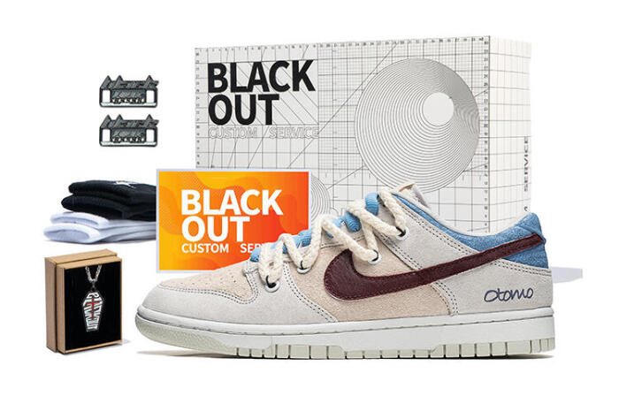 【】 Nike Dunk blackout