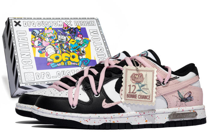 【】 Nike Dunk Low Multi-Color Swoosh