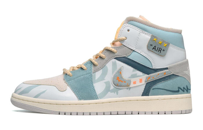 【】 Jordan Air Jordan 1 Mid CUS DESIGN GS