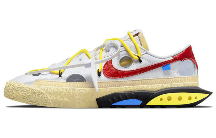 Nike Blazer Low '77 "white and university red"