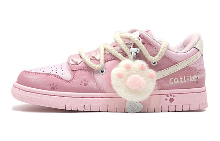 【】 Nike Dunk SE Prism Pink GS
